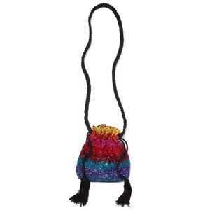 Alice + Olivia Rope Embellished Pouch